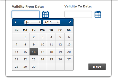 fms restrictdate